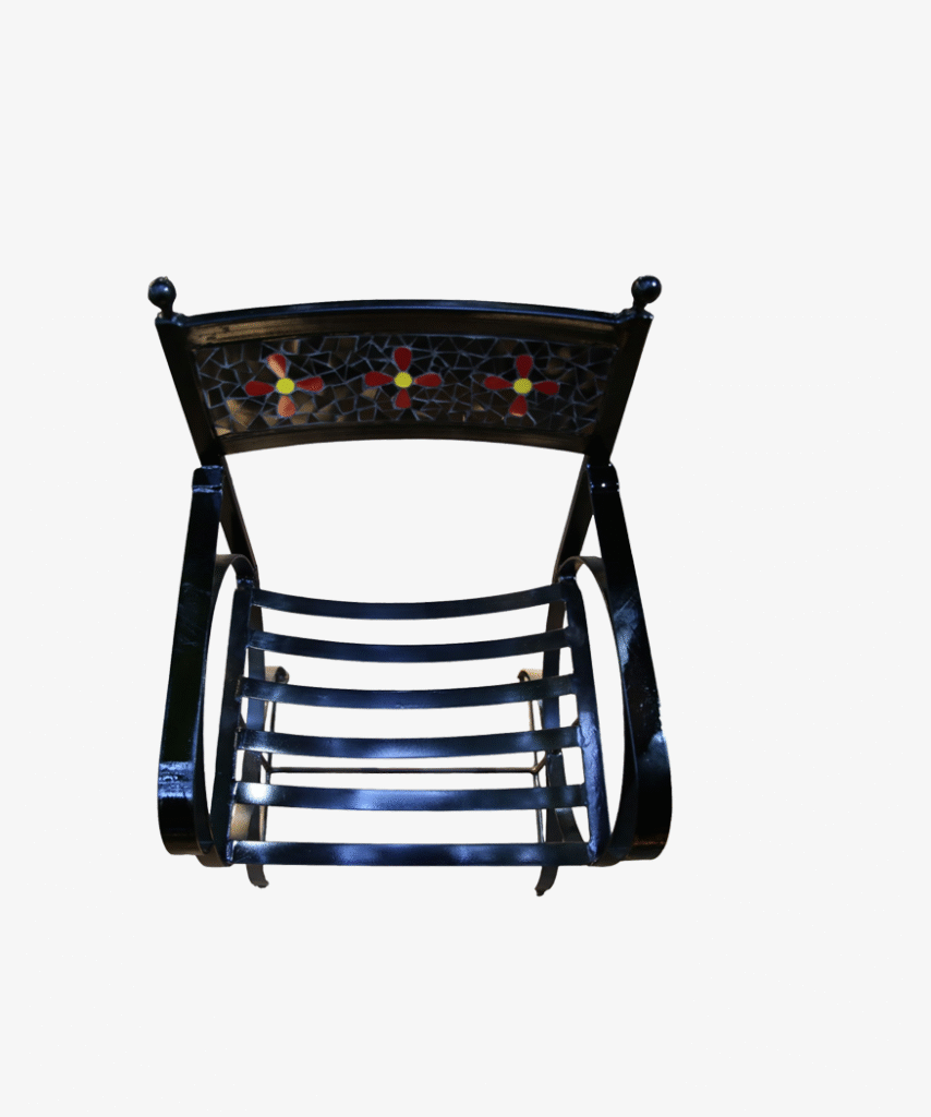 Patio armrest chairs